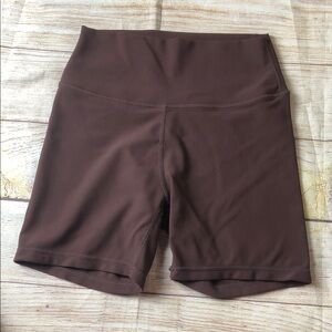 Wilo The Label Chocolate Brown Bike Shorts